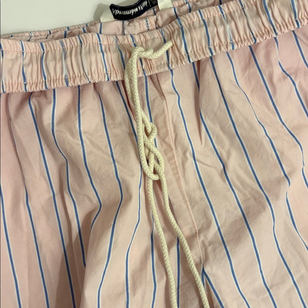 A&F PINSTRIPE BEACH SHORT - Picture 2 of 3